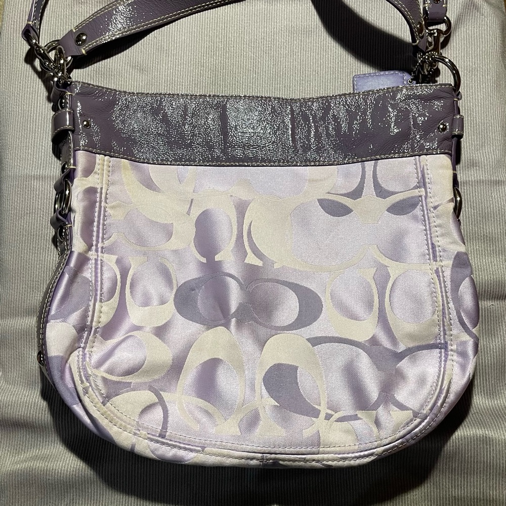 Coach Lilac Large Zoe Tote